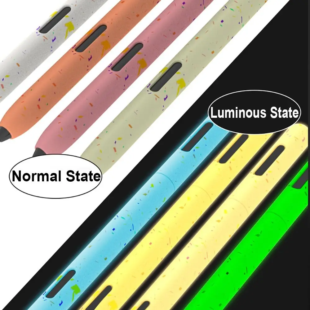 

Luminous Tablet Touch Pencil Case Silicone Shockproof Stylus Protective Cover Ergonomic for Galaxy Tab S7/S8/S9 Plus Ultra