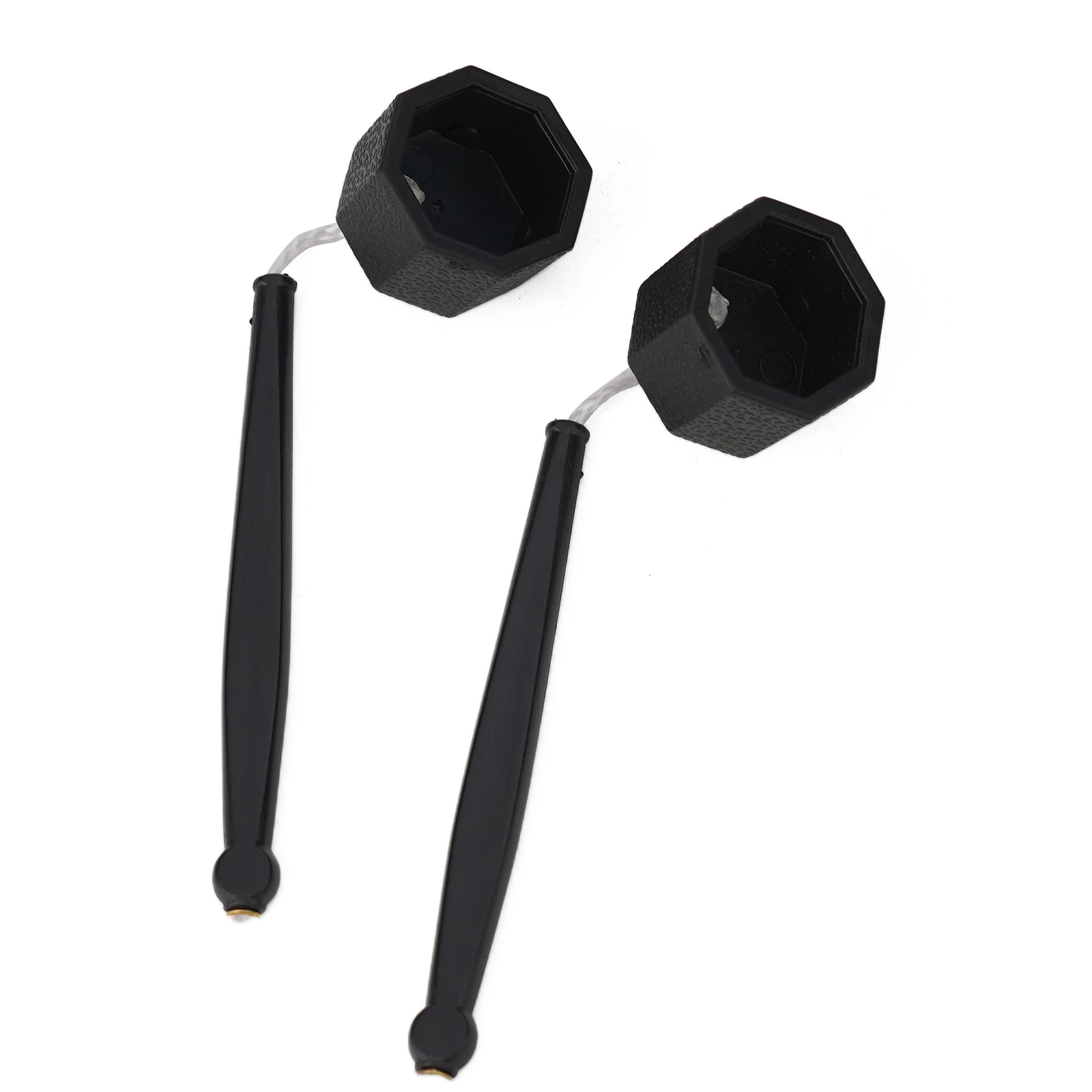 

High Quality Brand New Chalk Holders Billiard Ball 150mm 20g 2PCS 30*23*23mm Black Light Weight Plastic Chalk Octagon