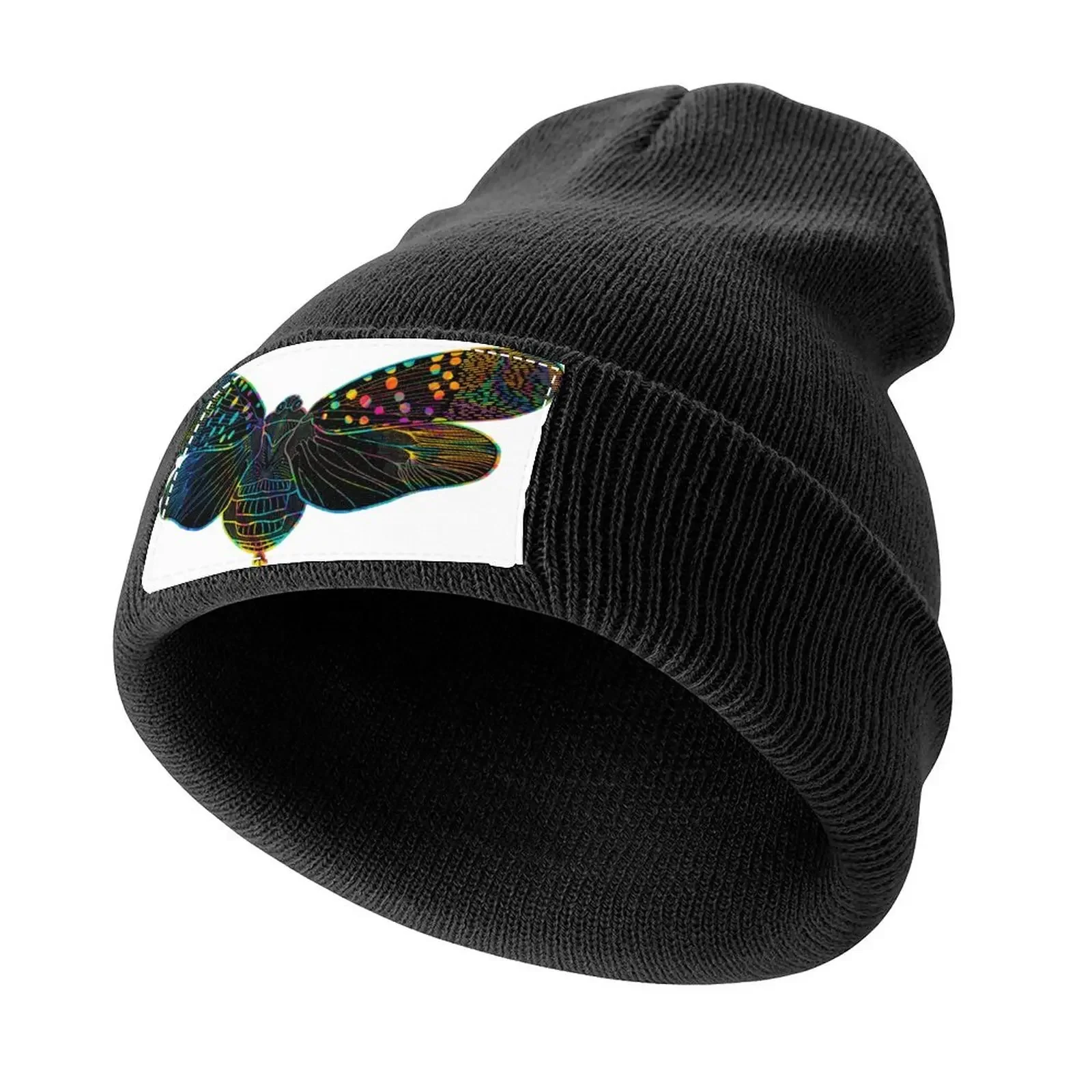 

Spotted Lanternfly Knitted Cap Hat Man For The Sun dad hat Caps For Women Men's