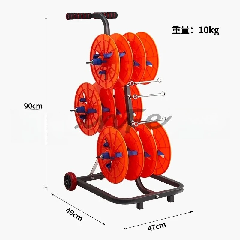 

Стеллаж для хранения проводов, стеллаж для размотки проводов, катушка для намотки трехжильного, многожильного провода, провод для домашнего ремонта, стеллаж для инструментов электрика