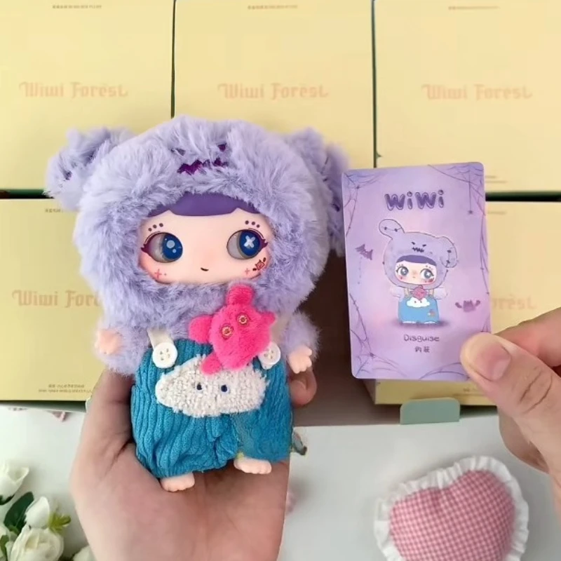 WIWI الغابات العالم الداخلي سلسلة أفخم صندوق أعمى لطيف أنيمي دمية صندوق غامض مفاجأة حقيبة اللعب المفاتيح جمع فتاة ديكور هدية جديد
