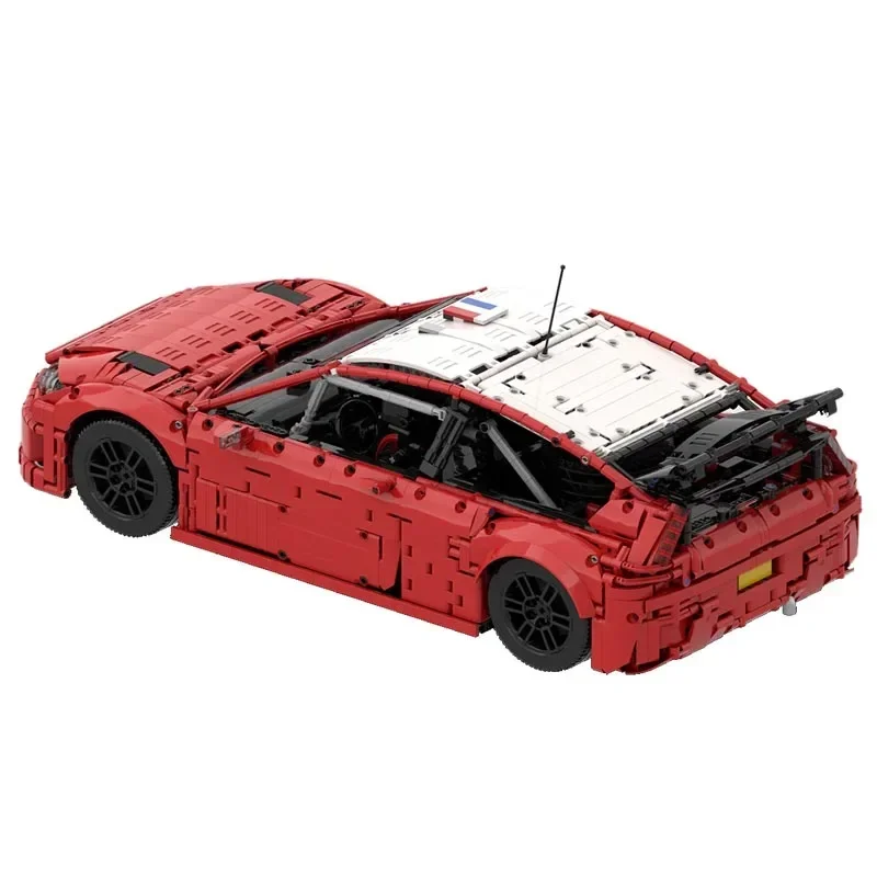 New Technical MOC-92925 C4 WRC 2008 Monte Carlo 1:8 Scale Sebastien Loeb Super Sports Car Buiding Block Bricks Toy Birthday Gift