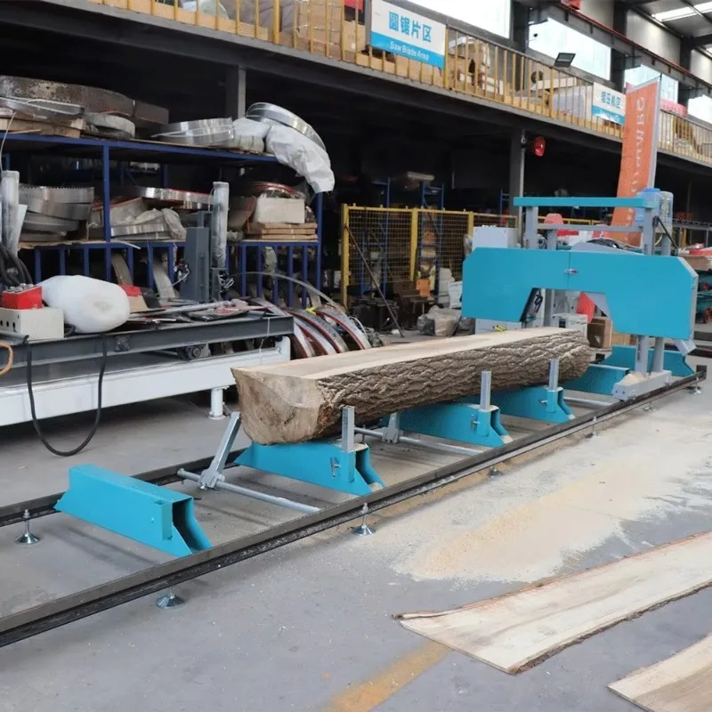 

YG Customized Hot Sale Factory Price Cut Swing-blade Vertical Head Woodworking Portable Wood Mill Band Saw Sawmill Table Saw