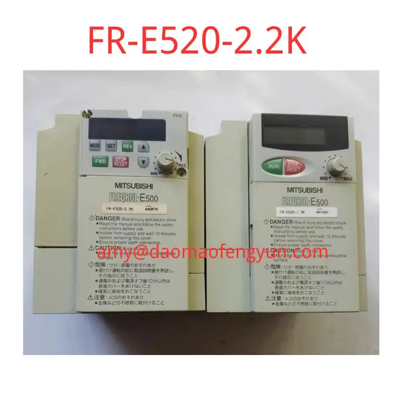FR-E520-2.2Kインバーターの実用評価：中古品でも信頼できるモーター駆動装置の選び方
