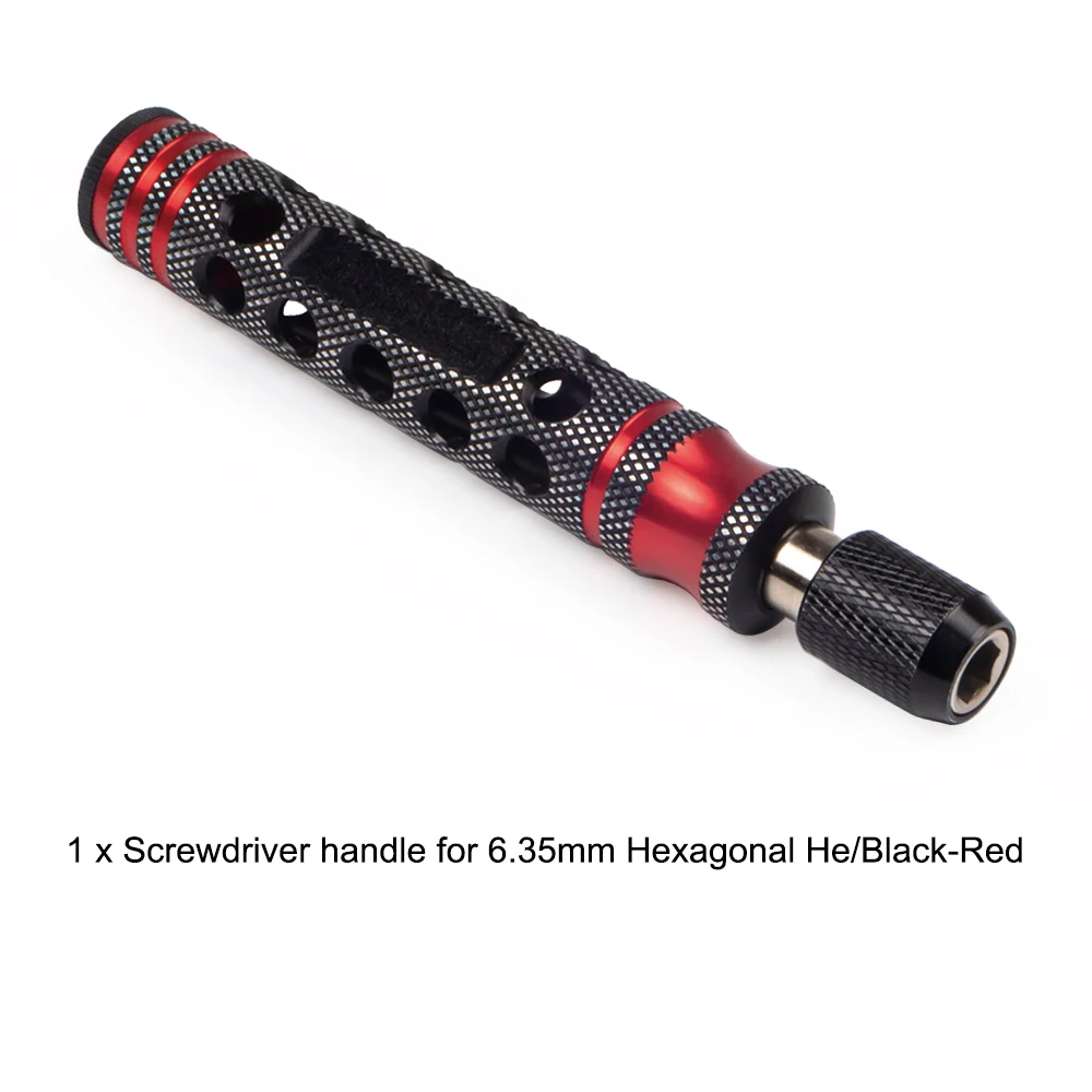 4-in-1-Sechskantschraubendreher 1,5 2,0 2,5 3,0 mm 6,35 mm Schnellwechsel-Inbusschlüssel-Inbusschlüssel-Inbusschlüssel-Werkzeug für 1/8 1/10 RC Car SCX10 TRX4