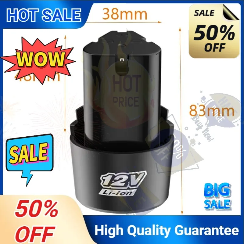 SWZY New 12V 1500mAh-3000mAh Universal Rechargeable Lithium-ion Battery for Power Tools Angle Grinder Drill Electric Screwdriver