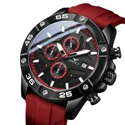 ONOLA New High Quality Men's Watch Fashionable Luminous Waterproof Military WristWatch Clock Multi Functional Quartz Watches