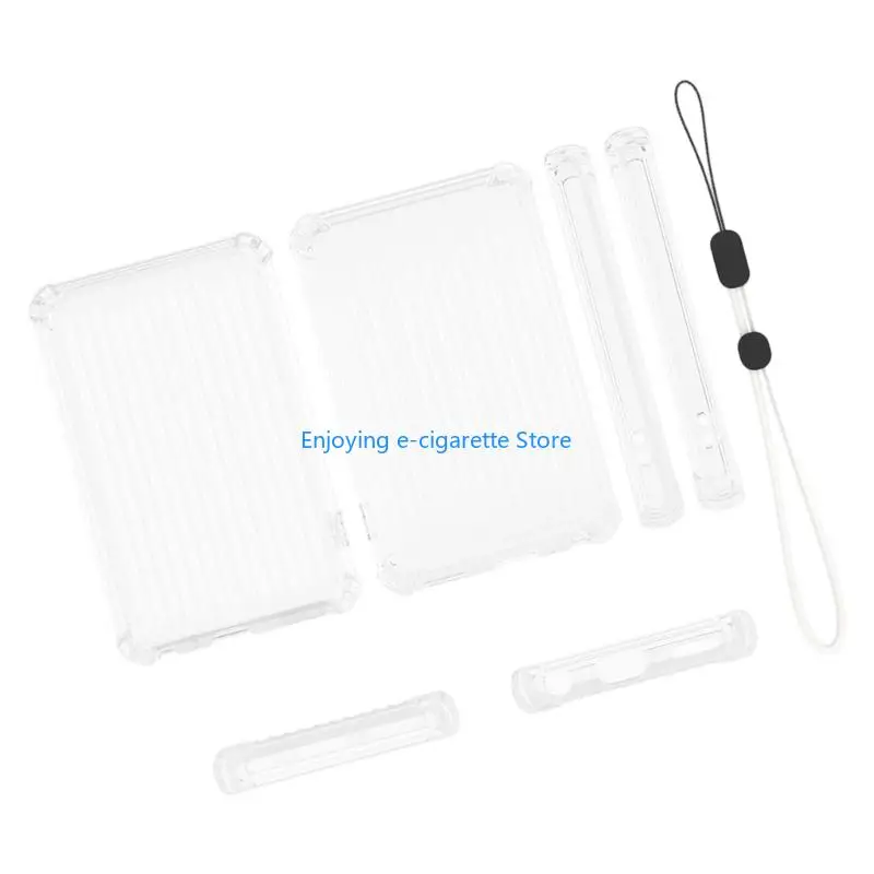 Tragbare Player-Abdeckung mit Eckenschutz, Headset-Anschlussöffnungen, enger Passform und Handgelenkschlaufe für Innioasis – Detail 8