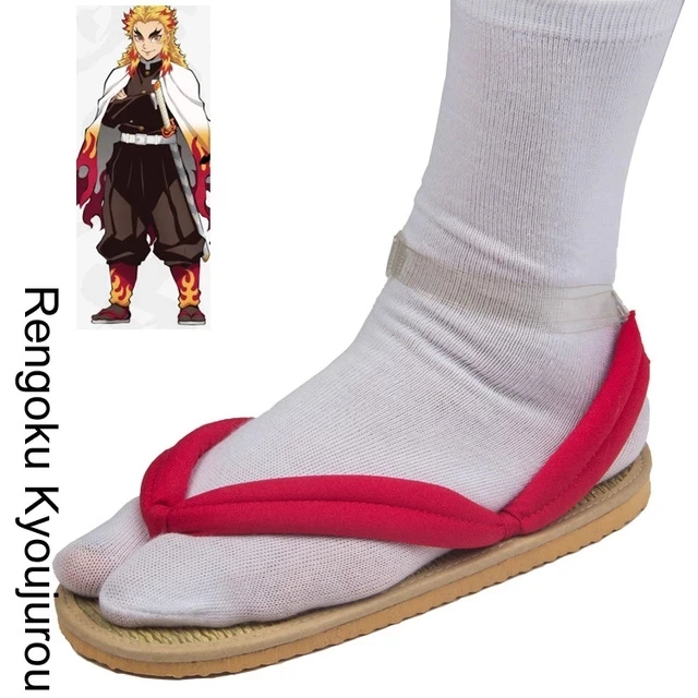 Rengoku kyo anime cosplay rengoku kyoujurou schwert schuhe männer kostüm kimetsu no yaiba cos kostüme