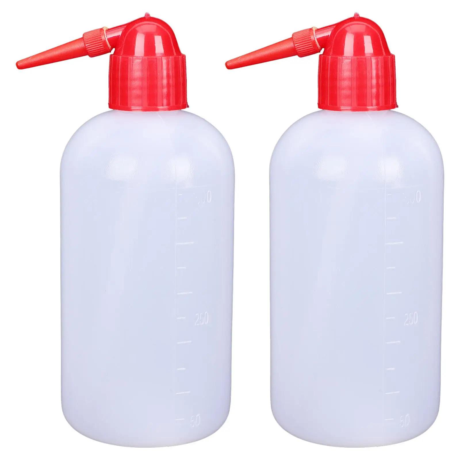 

2Pcs Cleaning Bottle Plastic Squeeze Bottles for Craft Paints Watering Laboratory Bottle