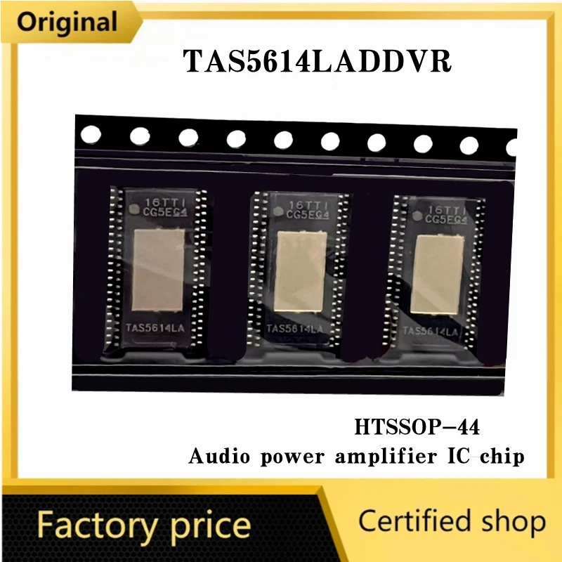 

5PCS/Lot TAS5612 TAS5612LA TAS5614LA TAS5624A TAS5342LADDVR TAS5342LA TAS5142DDVR TAS5342A TAS5352A HTSSOP-44 audio amplifier IC