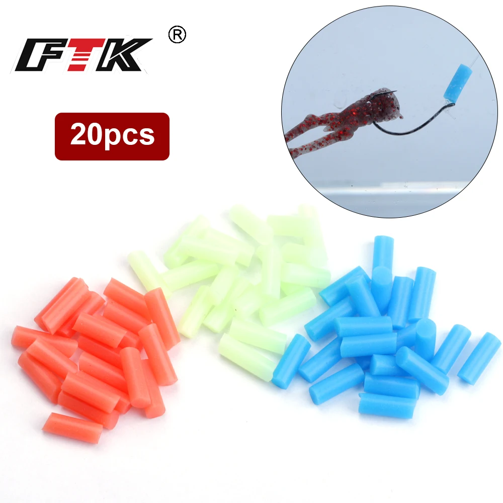 

FTK 1 Pack Luminous Fishing Hose Silicone Tube Carp Tackle Accessories Fishing Carp Gadgets Fishing Tackle Tools