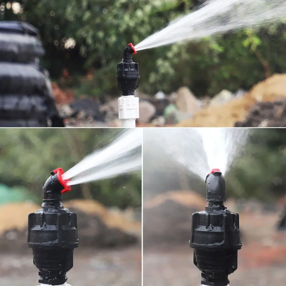 360° Rotating Garden Irrigation Nozzle Large-Area Coverage 1/2 Inch Garden Watering Device Durable Automatic Operation