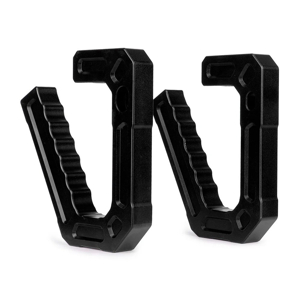 

For Jeep JK Wrangler 2007-2018 Sport Sahara Rubicon 2/4 Door Aluminum Front Grab Handles Grip Bar Compatible (1 Pair)