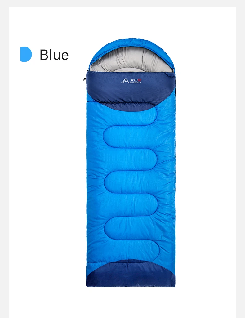 BISINNA Camping-Schlafsack, ultraleicht, wasserdicht, für den Winter, warmer Umschlag, Rucksack-Schlafsäcke für Outdoor-Reisen, Wandern – Detail 11