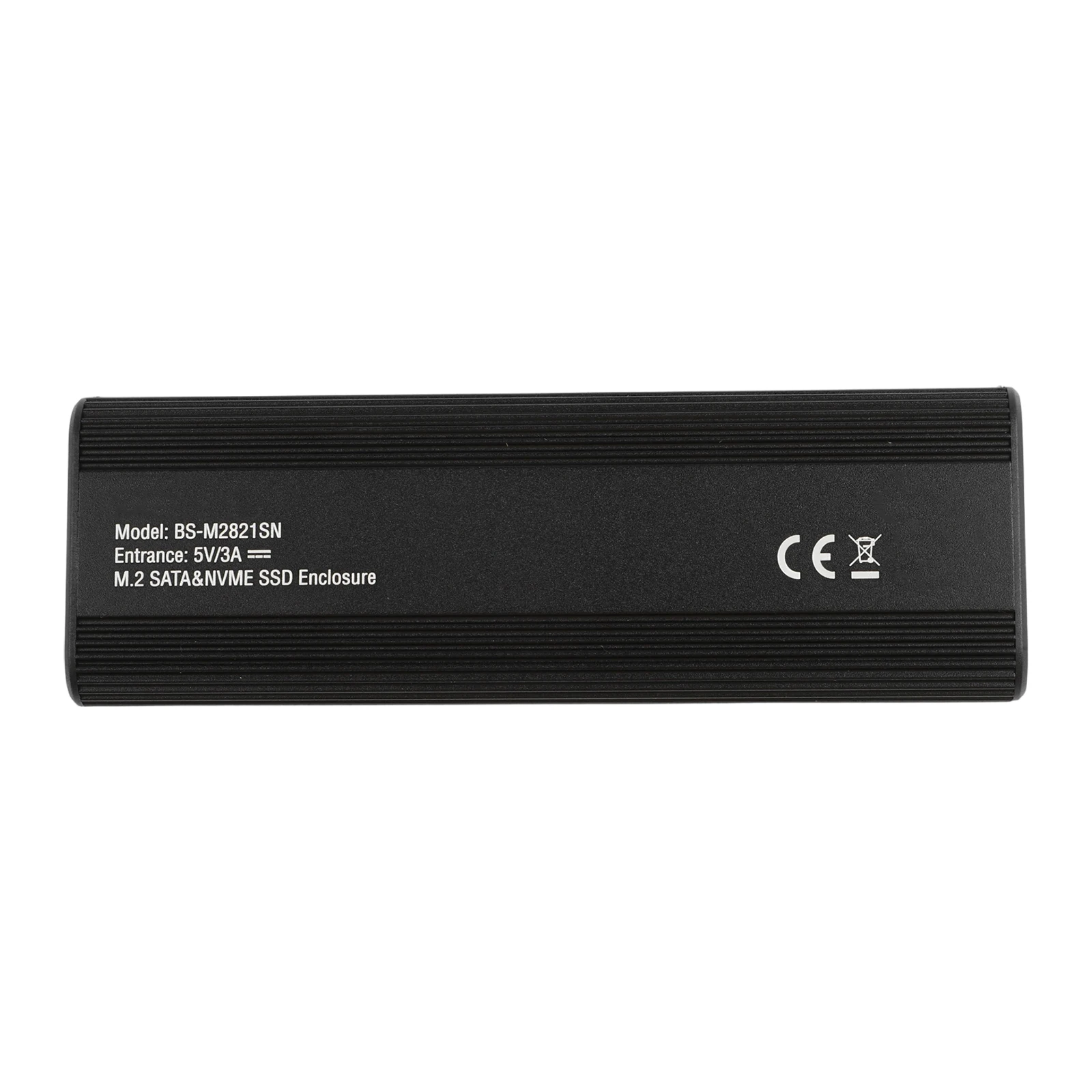 External Aluminum SSD Enclosure for M.2 NVMe and SSDs 2230 to 2280 Form Factors USB 3.2 Gen 2x2 20Gbps Data Transfer