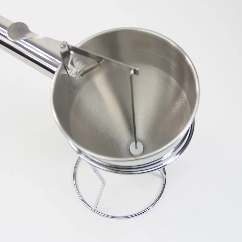 Handheld Stainless Steel Funnel Tapered Candle Liquid Dispenser Diy Candle Aromatherapy Quick Dispense Wax Pouring Tool