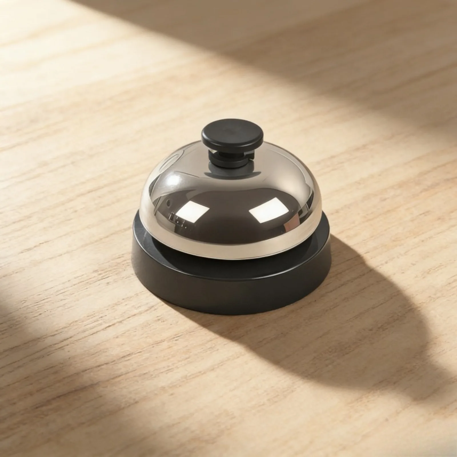 New Metal Answering Bell, Matching Hand-clapped Bell, Wheat-grabbing Pet Training, Summoning Hand-pressed Service Bell Device