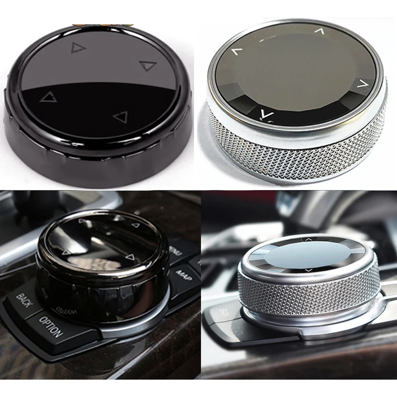 Kryształowe/Ceramiczne Nakładki na Pokrętła i Przyciski Multimediów Samochodowych do BMW F20 E87 E92 E93 F34 F30 F10 X5 E70 F15 X3 F25 X1 F48 E84 X6 X4 X7