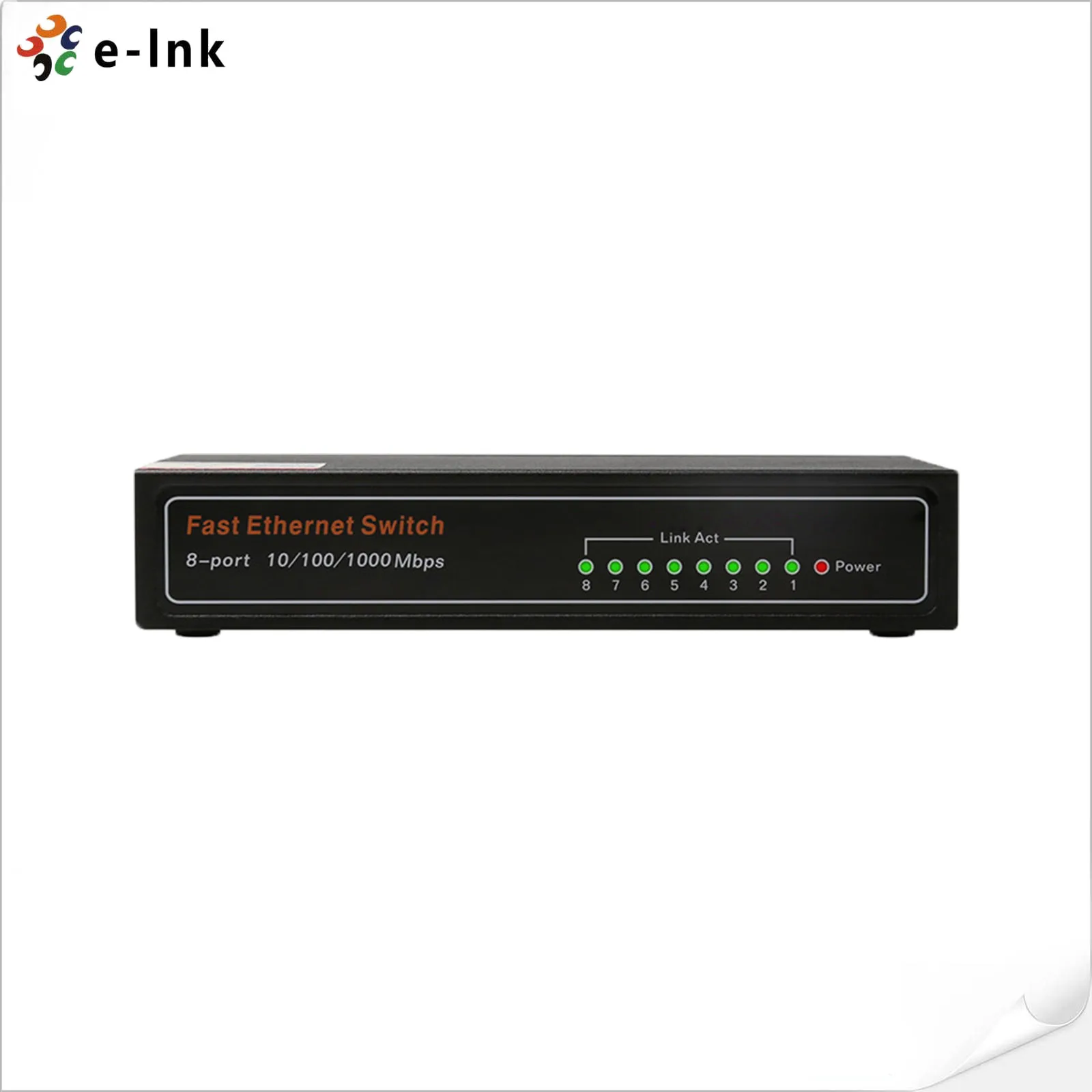 Unmanaged 8 Port 10/100/1000Mbps Ethernet Switch