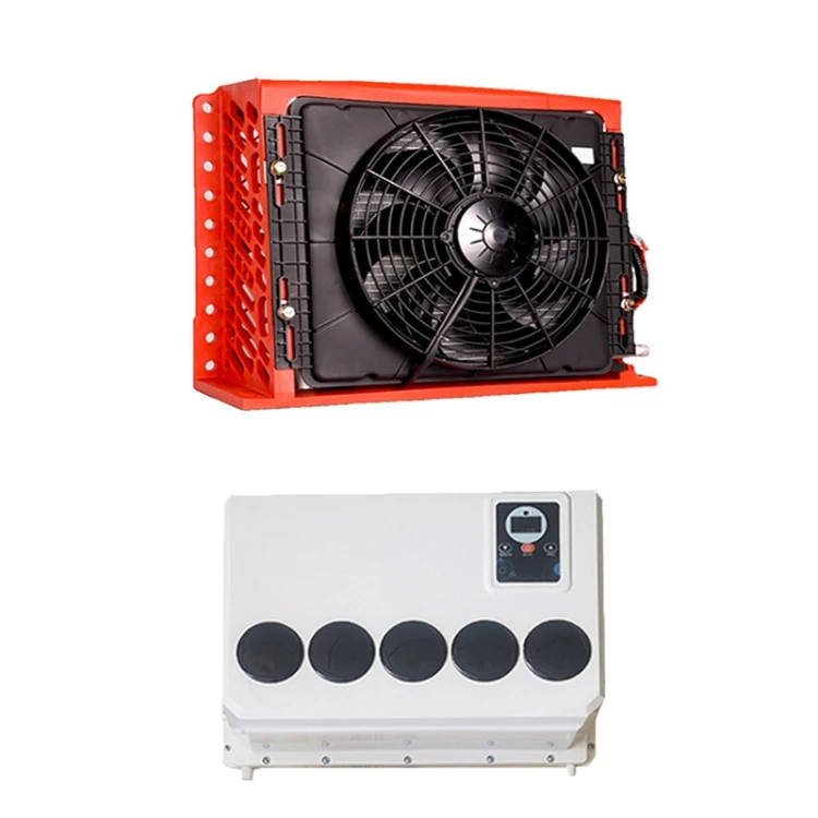 Car Air Conditioner Potable Splitter Machine Truck Battery Bus Vehicles Portable 12v/24v Universal Car Air Conditioner