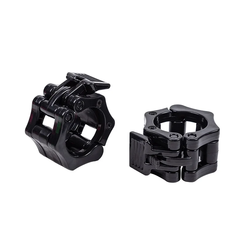 2.5CM 2pcs Barbell Clamps Spin Lock Collars Weight Bar Clips for Weightlifting Strength Training Gym Fitness Equipment image 6