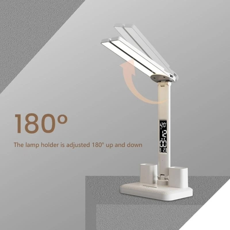 USB Chargenable Dimmable Desk Light Eye Reading Night Light