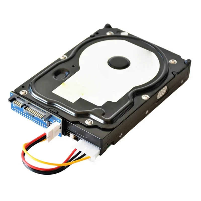 HDD 3.5 IDE To SATA Adapter Hard Disk Converter PATA IDE 39/40Pin To SATA 22Pin Hard Drive Connector With Data Cable