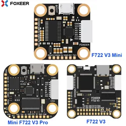 Foxeer F722 V3 Mini MPU6000 3-6S Dual BEC OSD Micro USB Flight Control for RC Drone FPV Racing Freestyle Foxeer Cameras Nazgul5