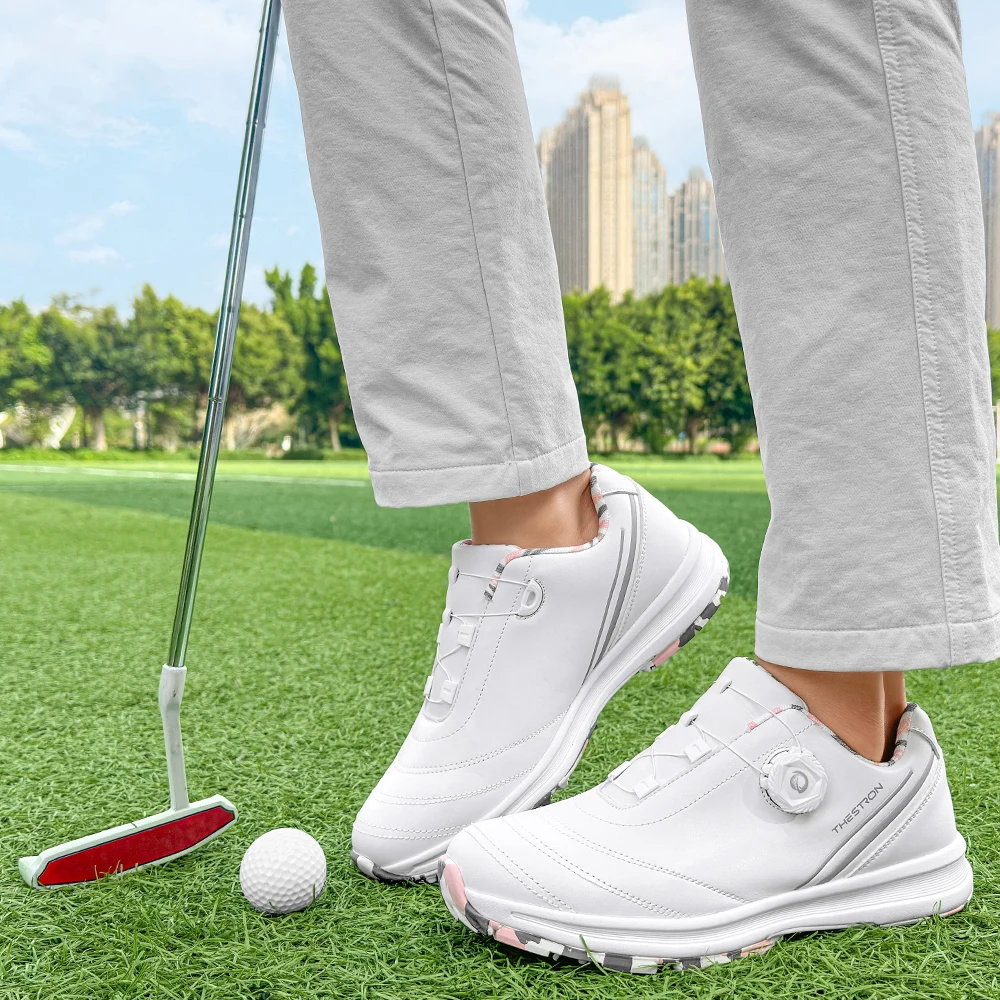 Golf Autumn New Product Fashionable Outdoor Fitness Running Shoes Women's Lightweight Large Golf Shoes