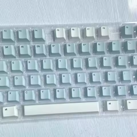 Osume's Minimalist Animal Keycap Custom Cherry Profile Heat Sublimation Mechanical Keyboard Keycap Thickness 1.5mm for Office