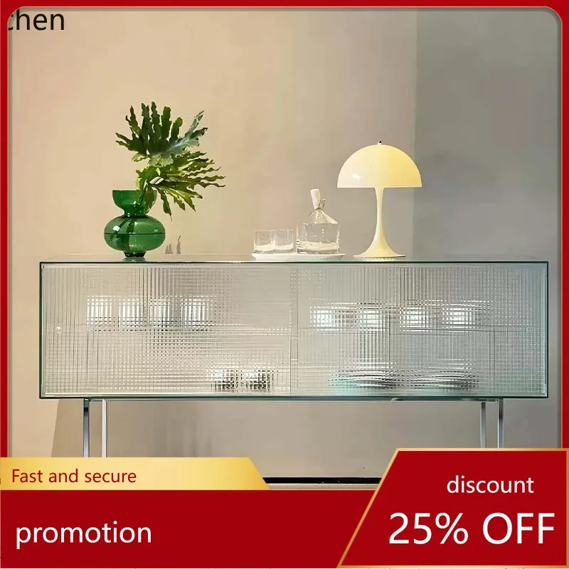 

Настенный стеклянный шкаф-буфет HXL: интегрированное решение для хранения и организации пространства в гостиной