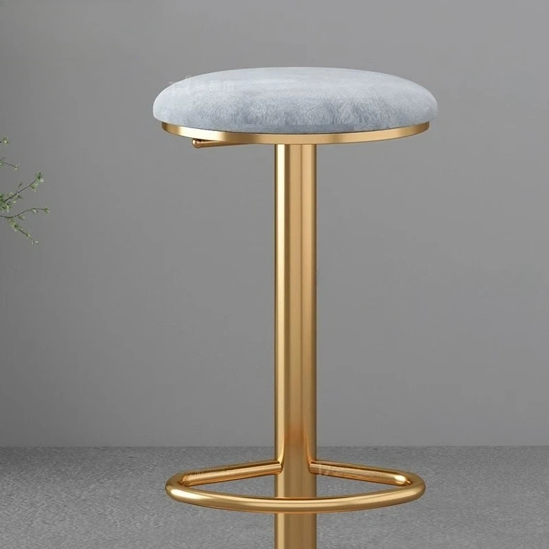 

··Modern Coffee Shop Beauty Stool Nordic Light Luxury Lift Bar Chairs Household High Stool Swivel Bar Chair Kitchen Furniture