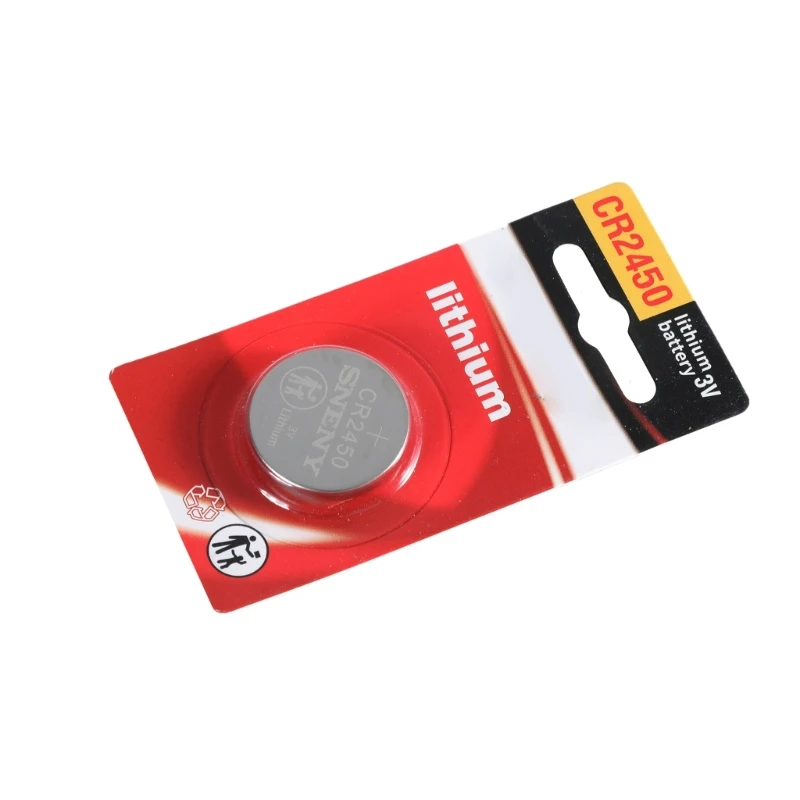 CR2450 Батареи Литиевые батареи Емкость 3 В Батарея безопасности Кнопка монеты