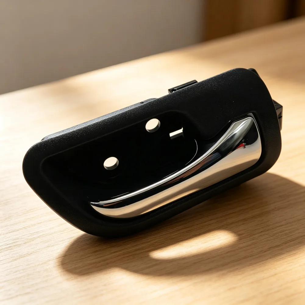 For Car Interior Decor Interior Door Handle Front Rear Handle Sleek Chromed Finish Wear Resistant Luxurious Touch