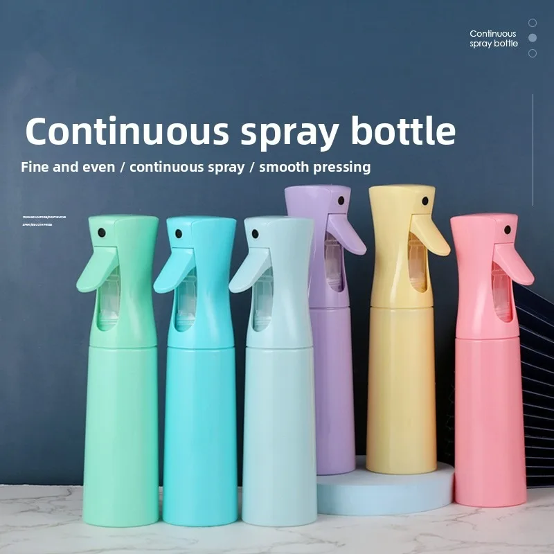High Pressure Continuous Spray Bottle Fine Mist Plant Mister Pet Disinfectant Hair Salon Water Sprayer for Garden Beauty Travel