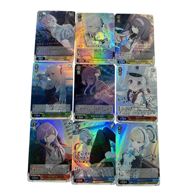 Anime Weiss Schwarz DIY ACG Tabletop Games Battle Flash Cards Misono Mika Toys for boys Collectible Cards Birthday Present