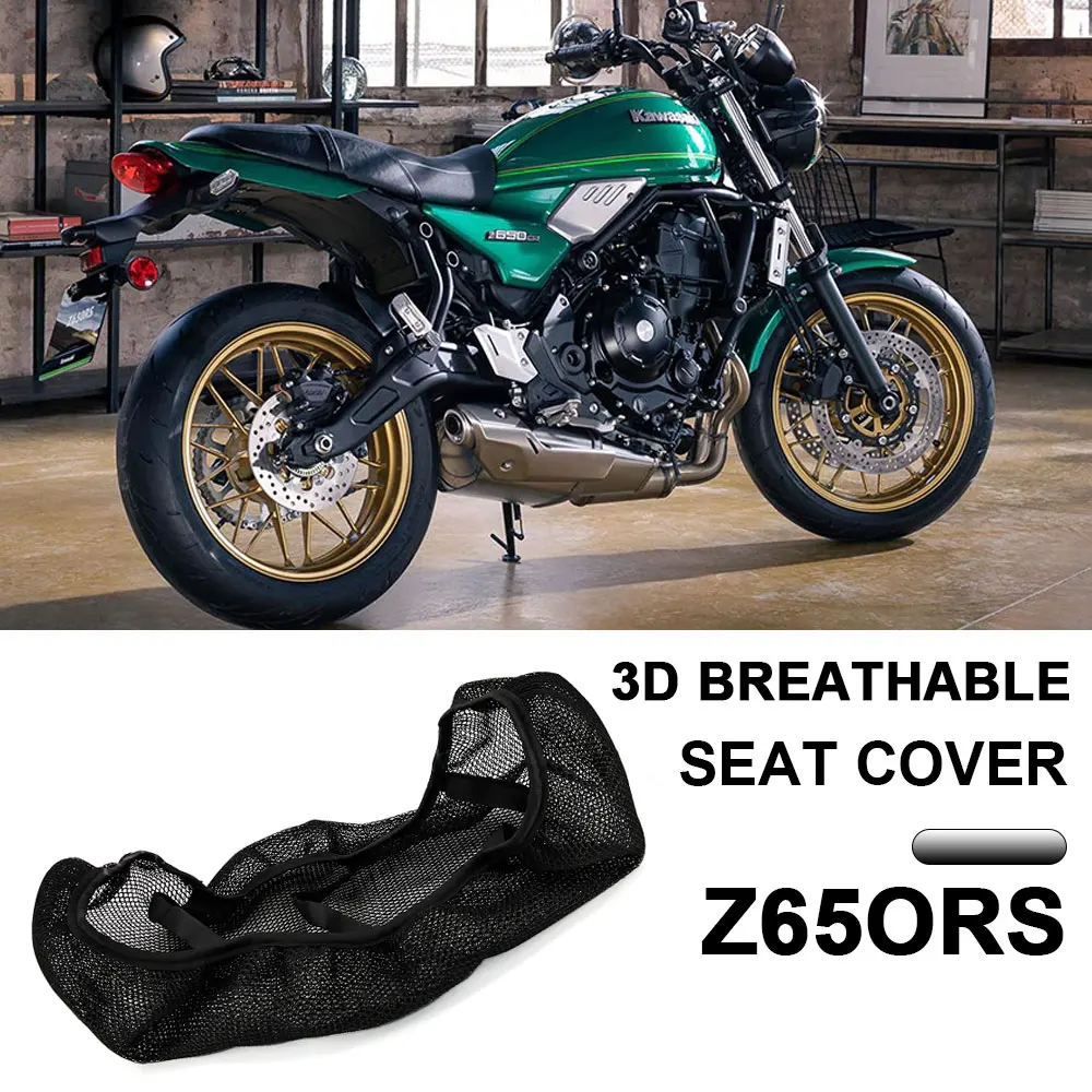 

Motorcycle Accessories For Kawasaki Z650RS Z 650 RS Anti-Slip 3D Mesh Fabric Seat Cover Breathable Waterproof Cushion