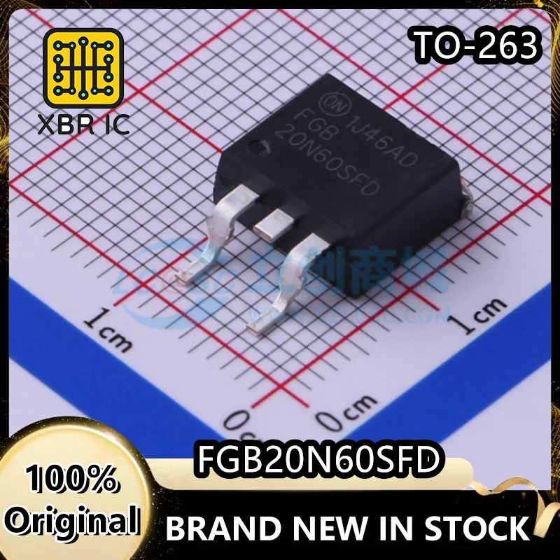 (20/50 pieces) 20N60SFD FGB20N60SFD 20A/600V TO-263 IGBT Transistor Brand New Genuine Original Product