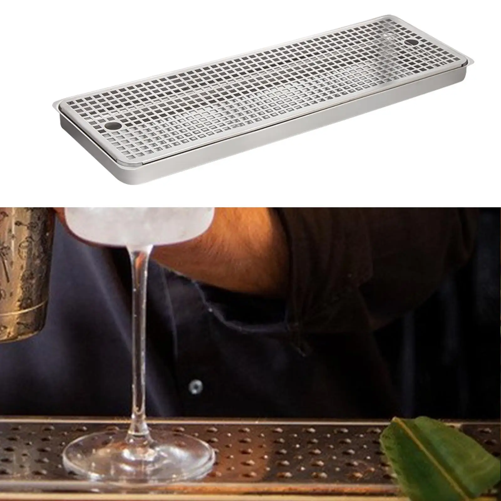 

Beer Drip Tray Beverage Bar Drip Tray for Beverage Drink Beer Tower Drip Pan for Club Bar Restaurant Kitchen Coffee Shop