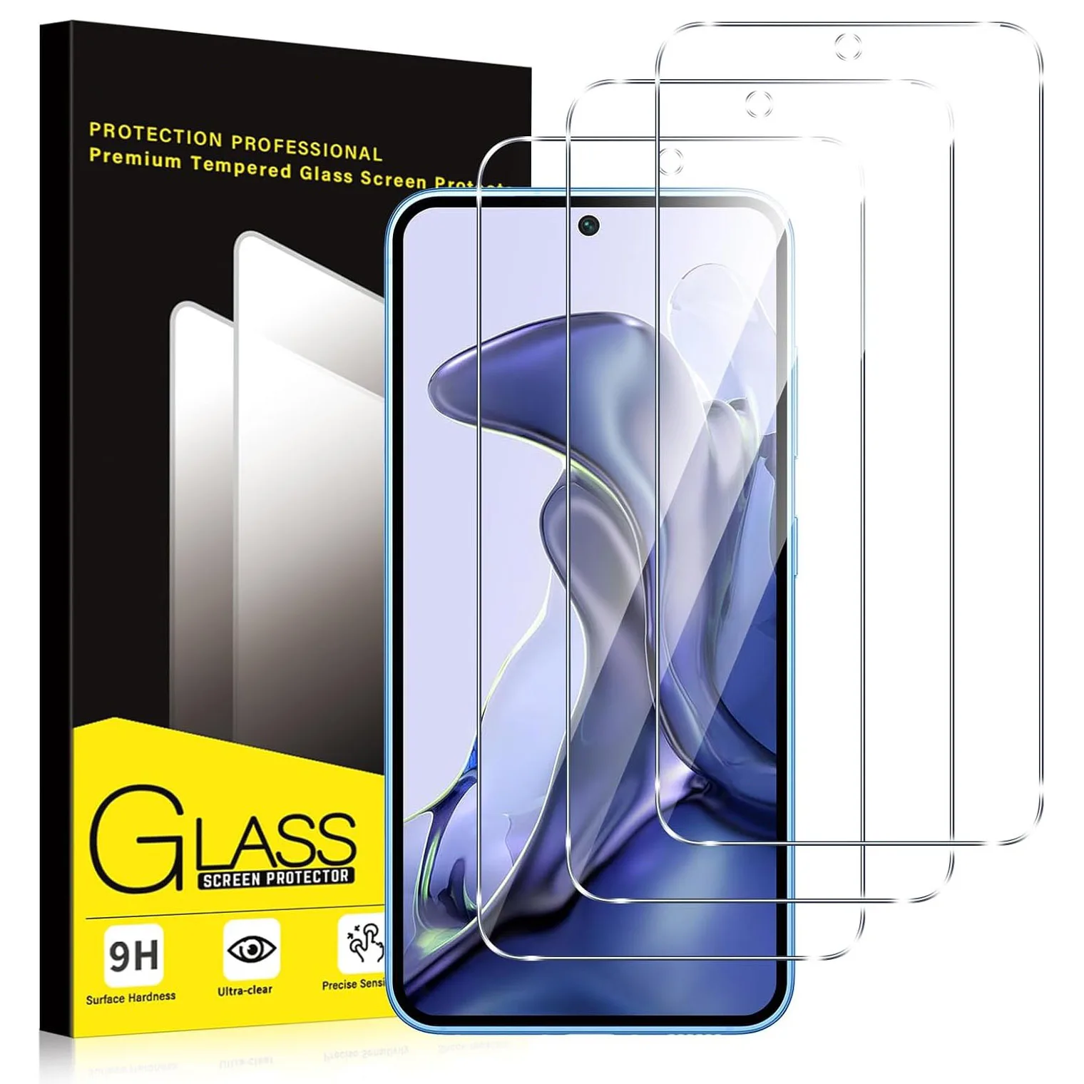 

3pcs Tempered Glass For VIVO V25/VIVO V25e Screen Protector Glass VIVO V27e Protective Film