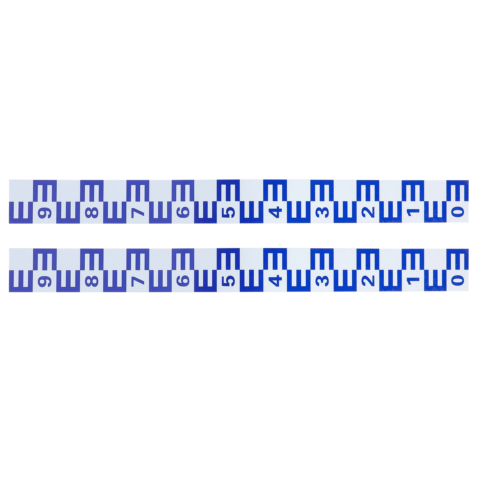 

Water Level Gauge Pond Depth Measuring Stick Reflective Pool Scale Aluminum Alloy Long Use Clear Reading Sizes Numeral