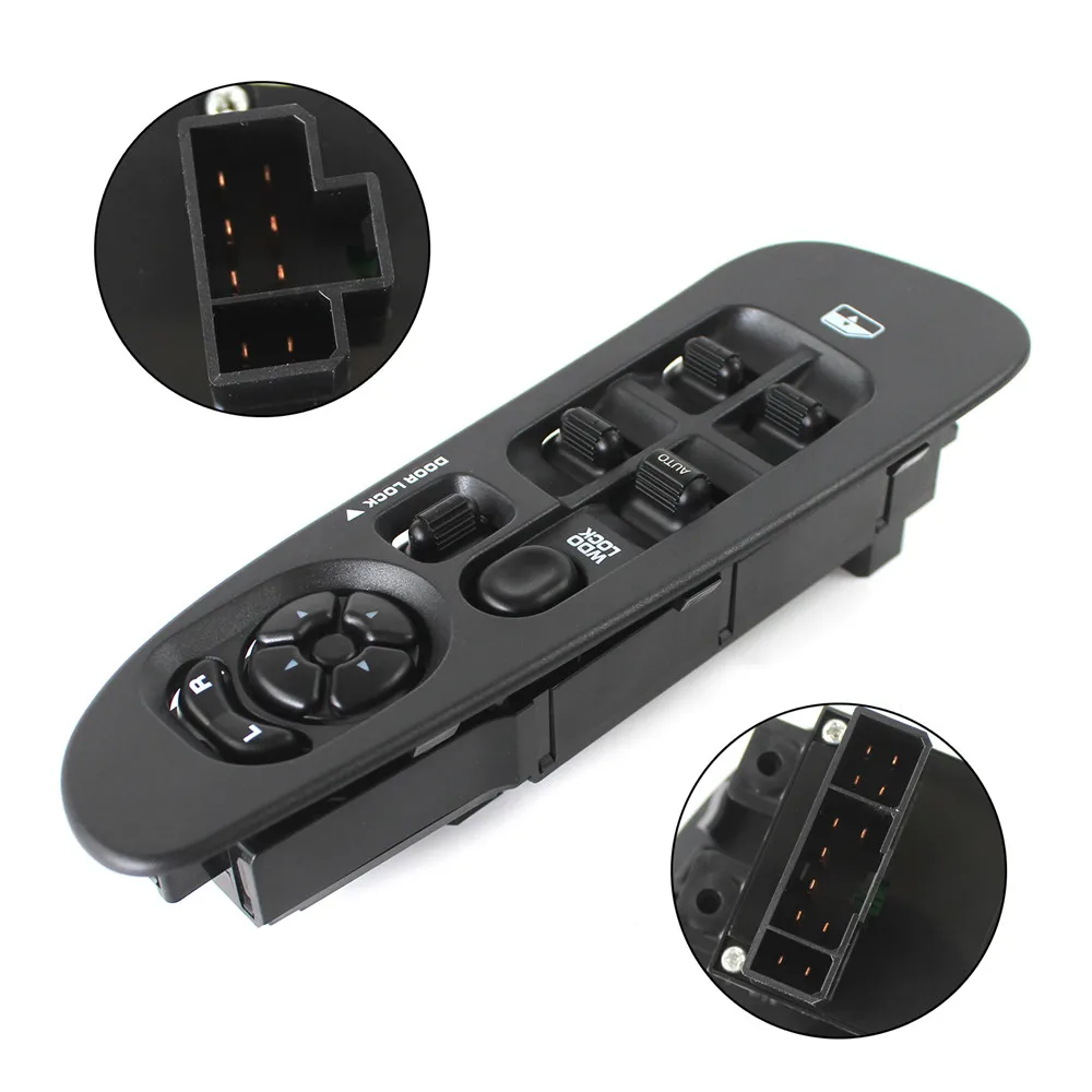 56049805AB 5HZ72XDVAC 5HZ71XDVAD Door Window Switch Panel Control w/ Bezel Black For Dodge Ram 1500 2500 3500 2002-2010