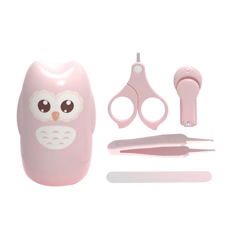 

1 set 1 Set Baby Nail Care Kit Lightweight Portable Infant Nail Clippers Toddler Manicure Scissors Grooming Pedicure Tool File