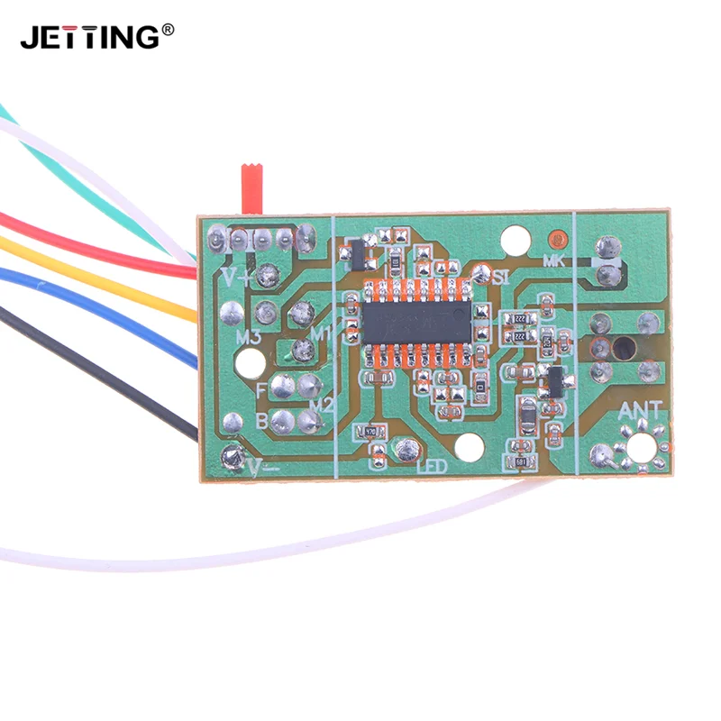 New 5CH RC Remote Control 27MHz Circuit PCB Transmitter And Receiver Board With Antenna Radio System Car Accessories