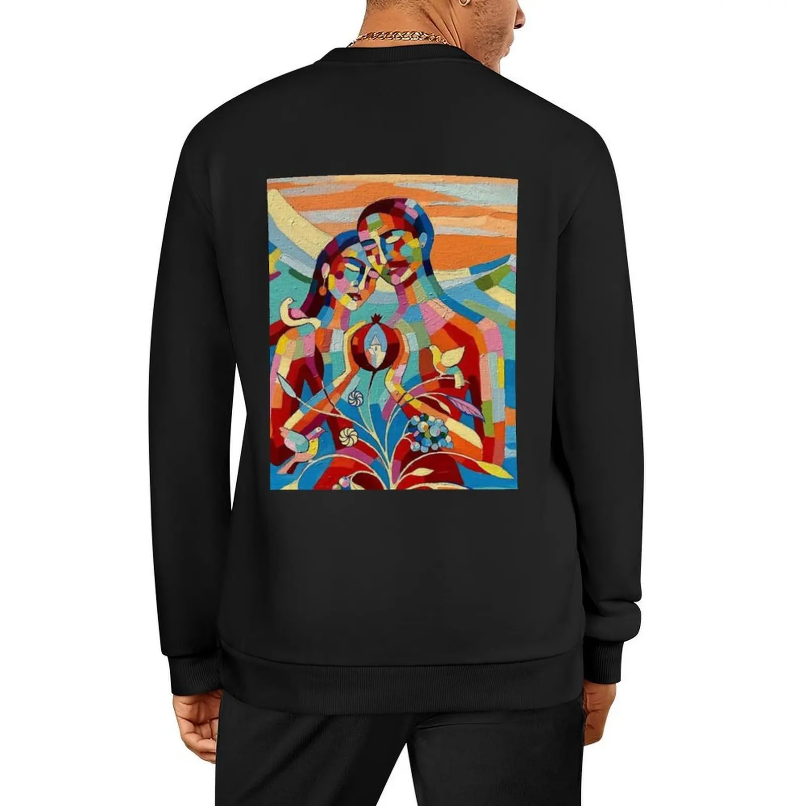 

Armenian Pomegranate Pullover korean clothes fashion men anime clothes men's coat men's sweatshirts