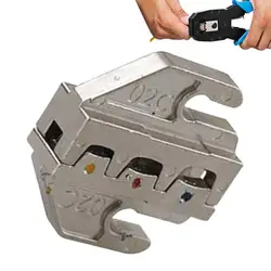 Wire Crimper Jaw Carbon Steel Replacement Die Wire Clamp Crimp Jaws Multifunctional Open Barrel Crimping Tools Cable Pliers Jaws