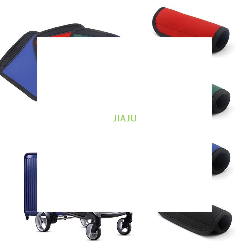 ~Soft Neoprene Handle Grip Covers With Comfortable Non Slip Design Perfect For Luggage Suitcases And Baby Strollers
