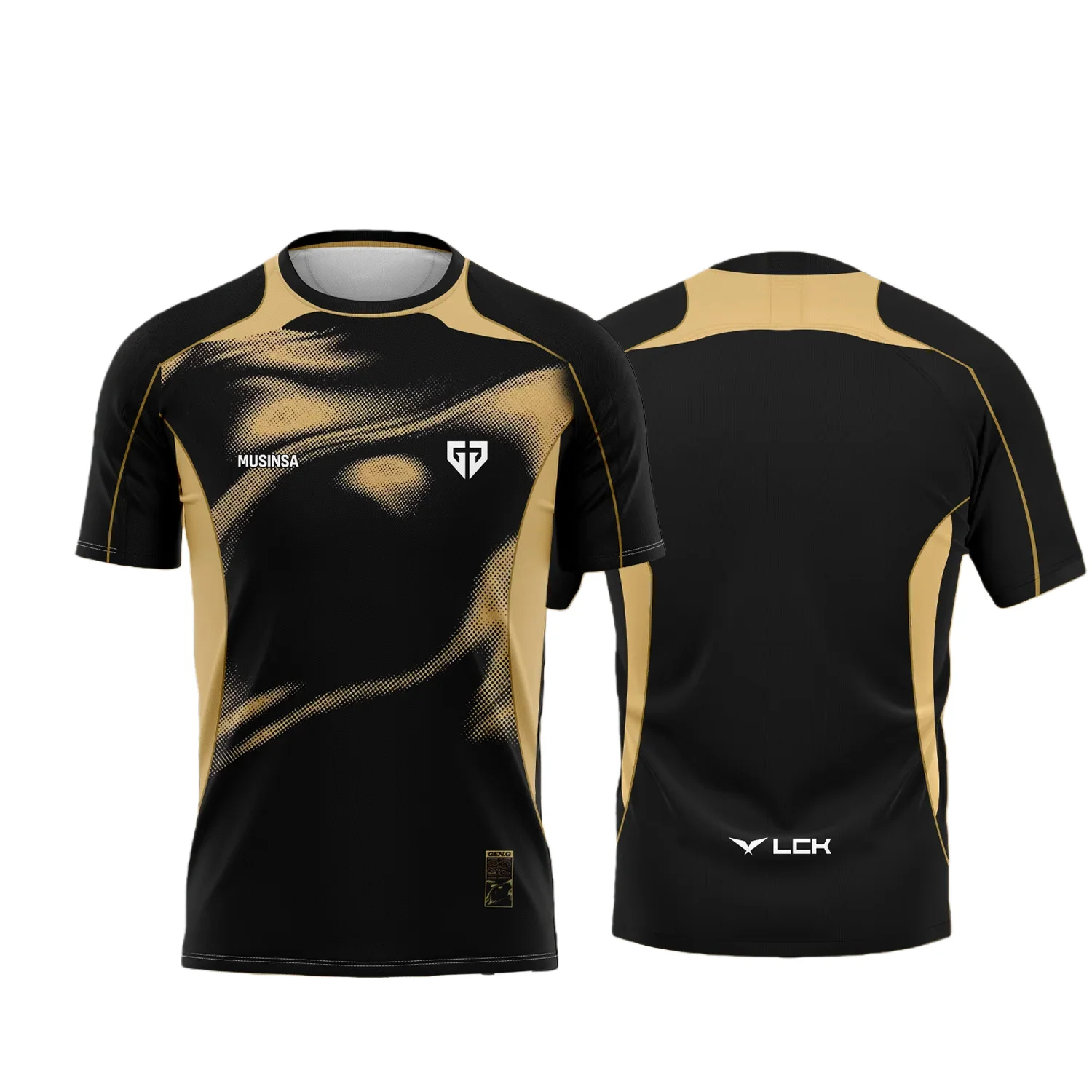 Gen.G Club Team Sports Tops 2026 New E-Sports Support Clothing Fashionable Casual Game Style Breathable T-Shirts