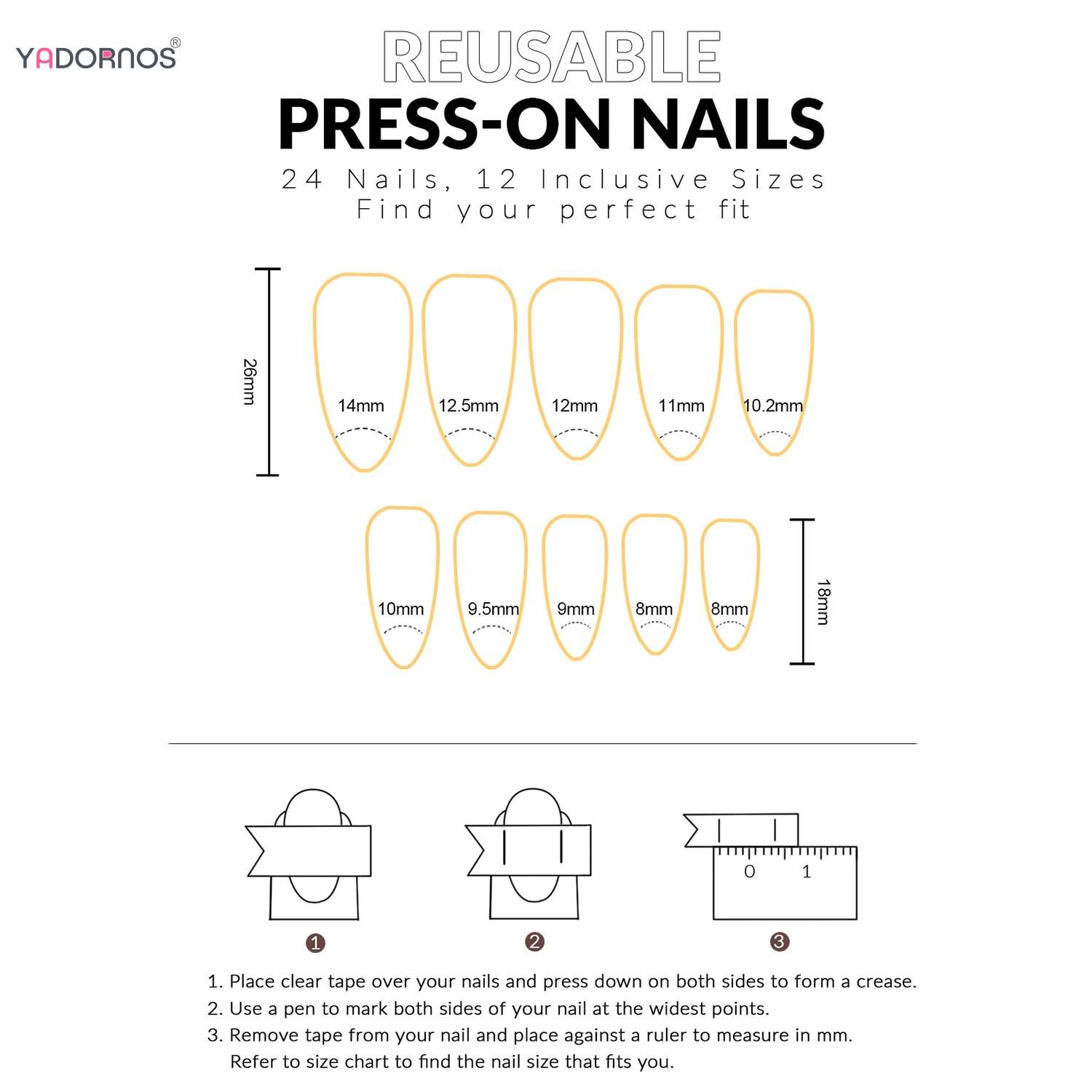 24 Uds. De puntas de uñas postizas de Color desnudo, guante de Navidad, patrón de copo de nieve, estampado, prensa en uñas, uñas postizas de almendra desmontables para Navidad DIY